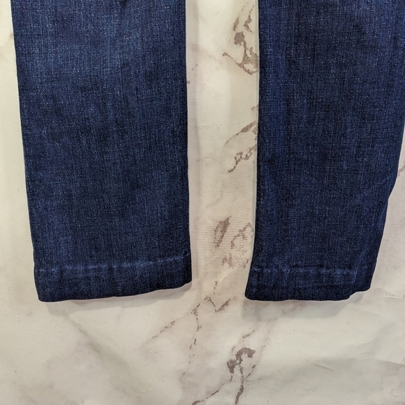 Wrangler Rock 47 Jeans Women 27 X 27 Low Rise Bootcut Denim Crop Short Petite - Picture 8 of 13